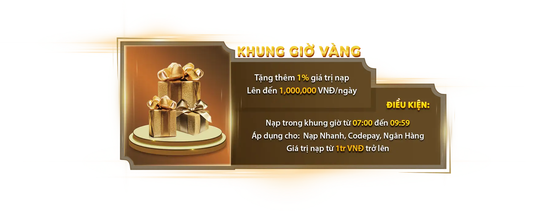 Sự kiện khung giờ vàng Bu88